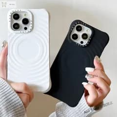 人気 MagSafe対応 iPhoneケース CASETiFY スマホケース ウェーブ シリコン保護ケースiPhone17/17pro/17pro max/iPhone16Pro/iPhone16/iphone15/14/13 多機種対応