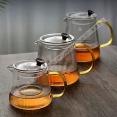 【新品未使用】耐熱ガラス ティーポット 500ml 800ml 1000ml 直火対応 茶こし付き ガラス急須 ケトル 丸型 透明 おしゃれ 大容量 紅茶 緑茶 フルーツティー 工芸茶 リーフティー カフェ風 ガラスポット キッチン用品CCJ329P194