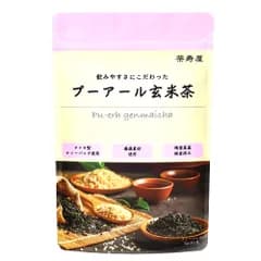 茶寿屋 プーアール玄米茶 ティーバッグ 2g×30包 残留農薬検査済 無添加 国内製造 紐無し 
