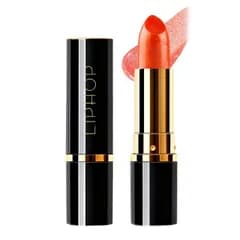【送料無料】LIPHOP TOP リップスティック ラメ ゴールドパール配合 光沢 保湿 7色展開 多機能リップ メイクアップ チーク アイシャドウ兼用 3.6g #05 ビーンペースト