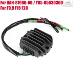 電圧レギュレータ 整流器   ヤマハ  9.9HP 15HP 20HP 6AH-81960-00 T85-05030300 / F9.9H F13.5B F15 F15C F20 F20B