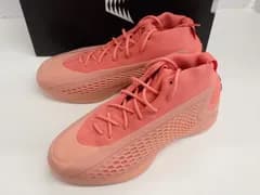★5852☆adidas アディダス A.E. 1 GEORGIA RED CLAY アンソニーエドワーズ 1 IF1863 バスケットボールシューズ　極美品　26.5㎝