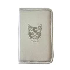 新品 [ニコット] 【 Cat All 】 マルチポーチ 母子手帳 ケース 通帳ケース 押し活グッズ ネコ ポーチ ネコグッズ 育児グッズ (ゴールド) パスポートケース 旅行