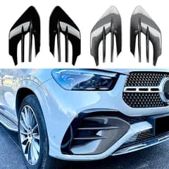 【送料無料】メルセデス・ベンツ GLE W167 C167 2024+ GLE450 GLE53 AMG 専用 フロントグリルエアロ エアインテーク スポーティ アグレッシブ ドレスアップ カスタム ブラック カーボン調 空力性能
