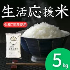 生活応援米 5kg《令和7年産》高品質 コスパ米 お買い得 お米  美味しい 安い 訳あり 精米 白米 ブレンド米《送料無料※一部地域除く》