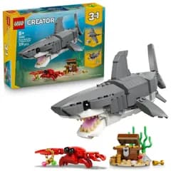 新品 レゴ(LEGO) クリエイター サメと宝箱 おもちゃ 玩具 誕生日 プレゼント ブロック 男の子 女の子 子供 8歳 9歳 10歳 小学生 動物 生き物 インテリア オシャレ 31381