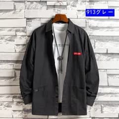 シャツ メンズ 長袖 カジュアル 開襟 ワークシャツ 無地 通勤 トップス 秋服 春服 30代 40代 ファッション