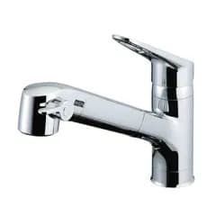 新品 LIXIL ( リクシル ) INAX ハンドシャワー付 浄水器内蔵 シングルレバー 混合水栓 RJF-771YA ( キッチン水栓 + 浄水カートリッジ 1本 ) 一般地用 混合栓 水道 蛇口