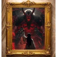 【特級呪物・鬼神召喚】引いていた心に圧を取り戻し守るべき線を通す祈念師〈炎戟〉