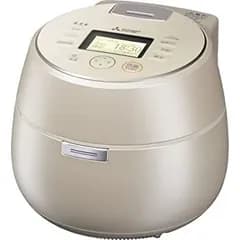 【中古】IHジャー炊飯器（5.5合炊き）　白和三盆MITSUBISHI　本炭釜　KAMADO[ 型番：NJ-AW108-W]