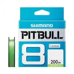 SHIMANO シマノ ピットブル8 PL-M68R ライムグリーン200M2.0