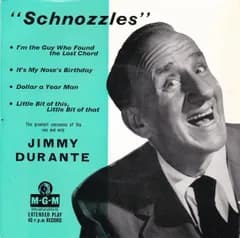7” Jimmy Durante Schnozzles MGMEP597 MGM Records /00080