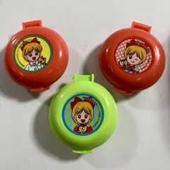★ 姫ちゃんのリボン カバヤ おしゃれコンパクト 3点 まとめ商品 レトロ玩具 おもちゃ 水沢めぐみ  現状品