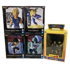 186000 現状品 BANDAI NAMCO バンダイナムコ ドラゴンボール　DXアクション等フィギュア 5点まとめ売り