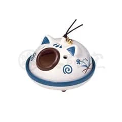【新品】 【450】 ぶた蚊遣器(平型) 薬師窯 なつかし屋 風水 運気アップ 招福 開運 インテリア 置物 1