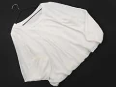 any SiS エニィスィス プルオーバー ピンタック ブラウス シャツ size2/白 ■◇ レディース