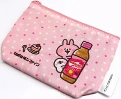 【中古】バッグ うさぎ＆ピスケ(ピンク) オリジナルポーチ 「カナヘイの小動物×リポビタン」 対象商品購入特典