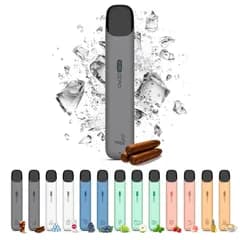 電子タバコ 使い捨て ベイプ シーシャ 2000回吸引 クラシックスモーク  VAPE 大容量 爆煙 禁煙パイポ 水蒸気タバコ ニコチンなし タールなし KIRI ZEROシリーズ