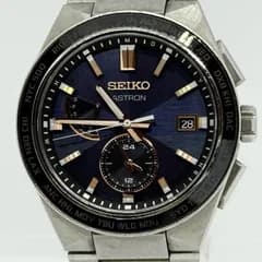 SEIKO セイコー ASTRON アストロン 8B63-0BD0 SBXY053 ネイビー ソーラー メンズ 腕時計 稼働品
