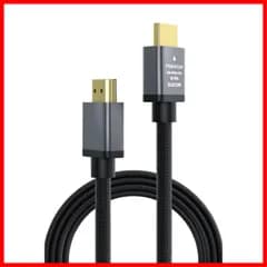 【数量限定】曲げに強い ナイロンメッシュ Ver2.0 3ｍ 4K・2K プレミアム アルミコネクタ 18Gbps ケーブル ARC HDMI テレビ・パソコン・ゲーム機など対応 黒 エレコム ECDH-HDP30SBK