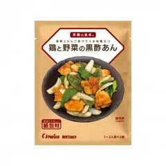 ポールスタア 笑顔の食卓　鶏と野菜の黒酢あんDeli Sauce (40g×2袋)×20