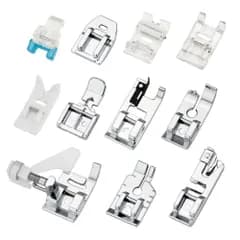 【数量限定】ミシン押さえ 11点セットアタッチメント 多機能 家庭用ミシン専用 実用縫い押さえ足
