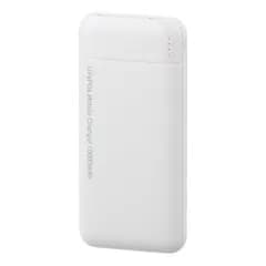 【新品】オーム電機 SmartComm リン酸鉄モバイルバッテリー 10000mAh ホワイト｜SMP-JV681 05-1201 