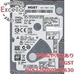 [bn:2] HITACHI HDD　HTS725050A7E630　500GB 7200rpm　4000～5000時間以内