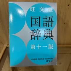 【SGM】国語辞典 第十一版 旺文社