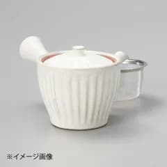 【新品】粉引マット菊型急須