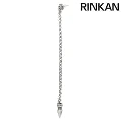 クロムハーツ  CHAIN SPIKE DROP/チェーンスパイクドロップ シルバーピアス メンズ