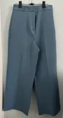 (未使用新品) 3CUT スリーカット レディース ワイド スラックス ブルー M