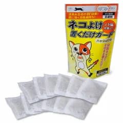 ネコよけ置くだけガード(15g×12袋) 猫 ねこ ネコ 猫除け 猫よけ 忌避 忌避剤 消臭 ハッカ 置くだけ 植物性 雨に強い 分包タイプ 臭い袋