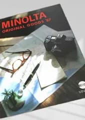 MINOLTA ORIGINAL GOODS  87 ミノルタ カタログ ノベルティ