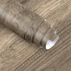 売れ筋 DIY装飾シート 多用途キッチン玄関浴室クローゼット 賃貸厚手防水防汚防油防カビ 木目シート x長さ300cm 幅40cm ブラウン 補修グレー カッティングシート 木目調 壁紙シール 木目 リメイクシート Boobest