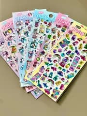 ぷっくりキラキラシール