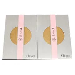 Chacott チャコット ヌードパーキーⅡ TL 2点セット キャメル フーター バレエタイツ オールスルー 90-98 165-175 新品