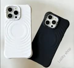 人気  iPhoneケース CASETiFY スマホケース ウェーブ シリコン保護ケースMagSafe対応 iPhone17/17pro/17pro max/17Air/ 16Pro/iPhone16/iphone15/14/13 多機種対応