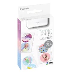 【新着商品】キヤノン スマホプリンター用 Canon ZINKフォトペーパー・丸形シール 20枚入り