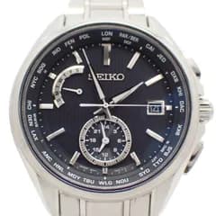 SEIKO セイコー ブライツ フライトエキスパート ソーラー電波 メンズ 腕時計 チタン 黒文字盤 SAGA287 / 8B63-0AV0【いおき質店】