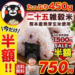 フォロワー限定半額 雑穀 雑穀米 送料無料 くまモン おまけ 25種雑穀 国産二十五雑穀米 無添加 熊本県産 もち麦 保存食 買い回り 備蓄米 ランキング 買い回り 白米 に混ぜて炊くだけ くまもと風土 ご当地風土    ≪1-5営業日以内出荷(土日祝除)≫|