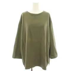 アパルトモン ドゥーズィエムクラス L'Appartement DEUXIEME CLASSE バイ アメリカーナ BY Americana カットソー ロンT Tシャツ 長袖 無地 カーキ /YT