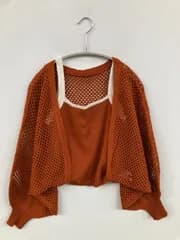 RETRO GIRL レトロガール アンサンブル F オレンジ
