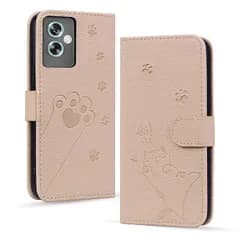 【新品】 Mldjomid 用の OPPO A79 5G ケース 手帳型 オッポa79 スマホケース A303OP / CPH2557 用 携帯カバー 財布型 6.7インチ対応 OPPO A79 5G ケース手帳型 case 幸せな子猫 おっぽa79 携帯 1