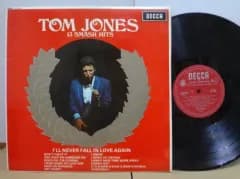 （ UK LP ） Tom Jones ー Smash Hits 1967 年 早い