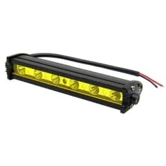 LED ワークライト 作業灯 ライトバー 12V 24V イエロー レンズ 3000k 7インチ 補助灯 オフロード 汎用 トラック フォークリフト 重機 船舶 ガレージ バーライト ライト バー 倉庫作業 黄色 フォグ ランプ キャンプ