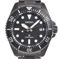 セイコー SEIKO SBDJ065/V157-00A0 プロスペックス ダイバースキューバ デイト ソーラー メンズ 美品 箱・保証書付き 腕時計 G#147584