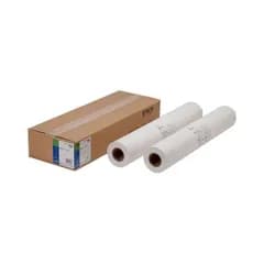 (まとめ）エプソン EPSON 普通紙(厚手) 24インチロール 610mm×50m EPPP9024 1箱(2本)〔×3セット〕