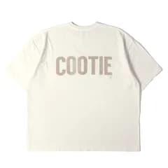COOTIE クーティー Tシャツ アイボリー サイズ:M | 25SS ピグメントダイ加工 オーバーサイズ Tシャツ(Pigment Dyed S/S Tee) | トップス カットソー 半袖【メンズ】【中古】