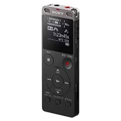 ソニー ステレオICレコーダー FMチューナー付 4GB ブラック ICD-UX560F/B